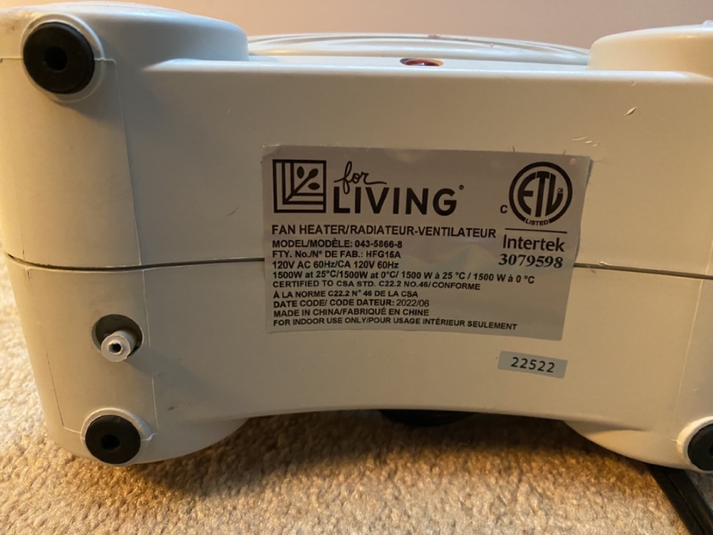 Fan Heater for room - photo 2