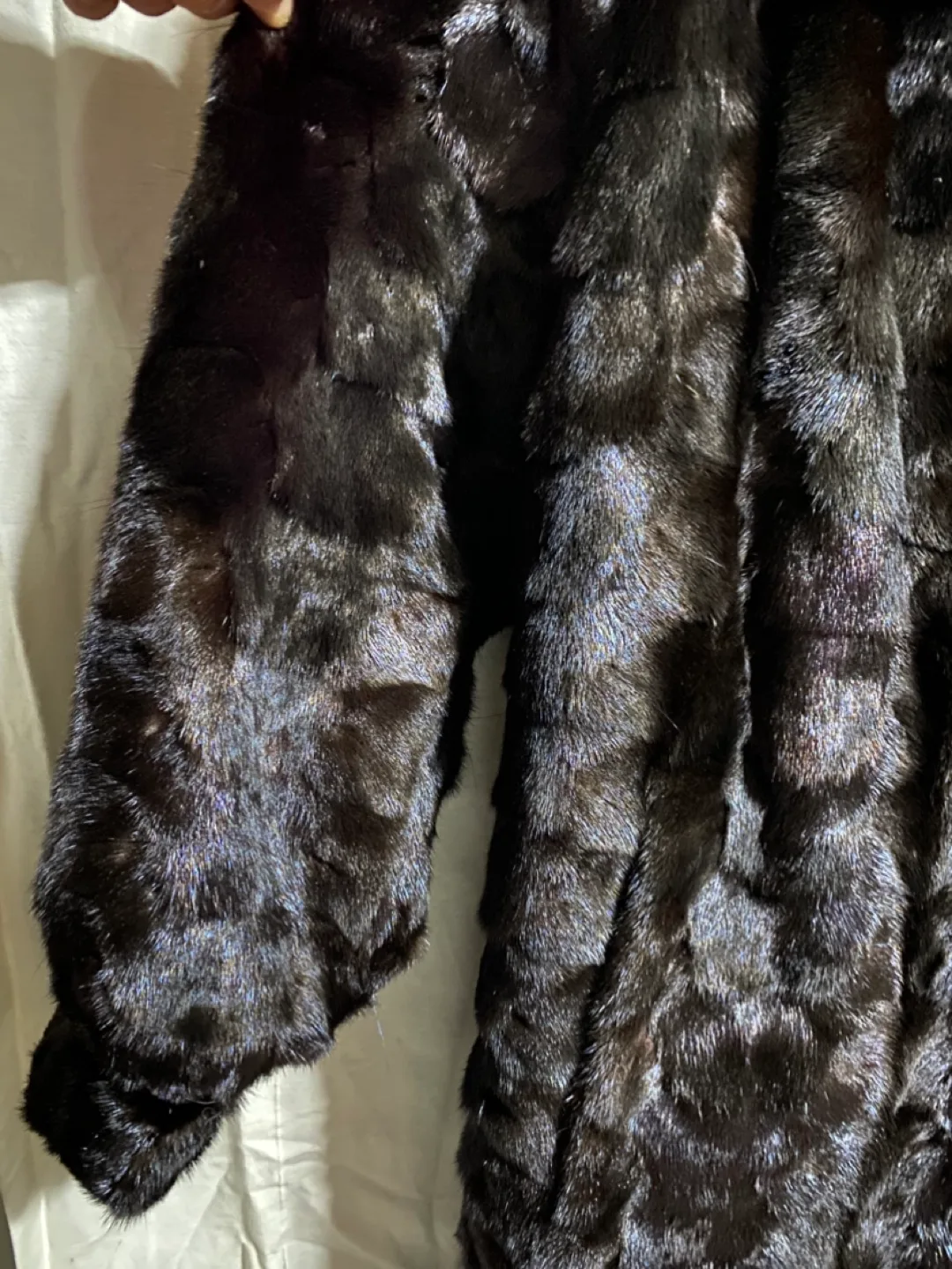 Vintage Mink Fur Coat- Chocolate Brown image indicator(2)