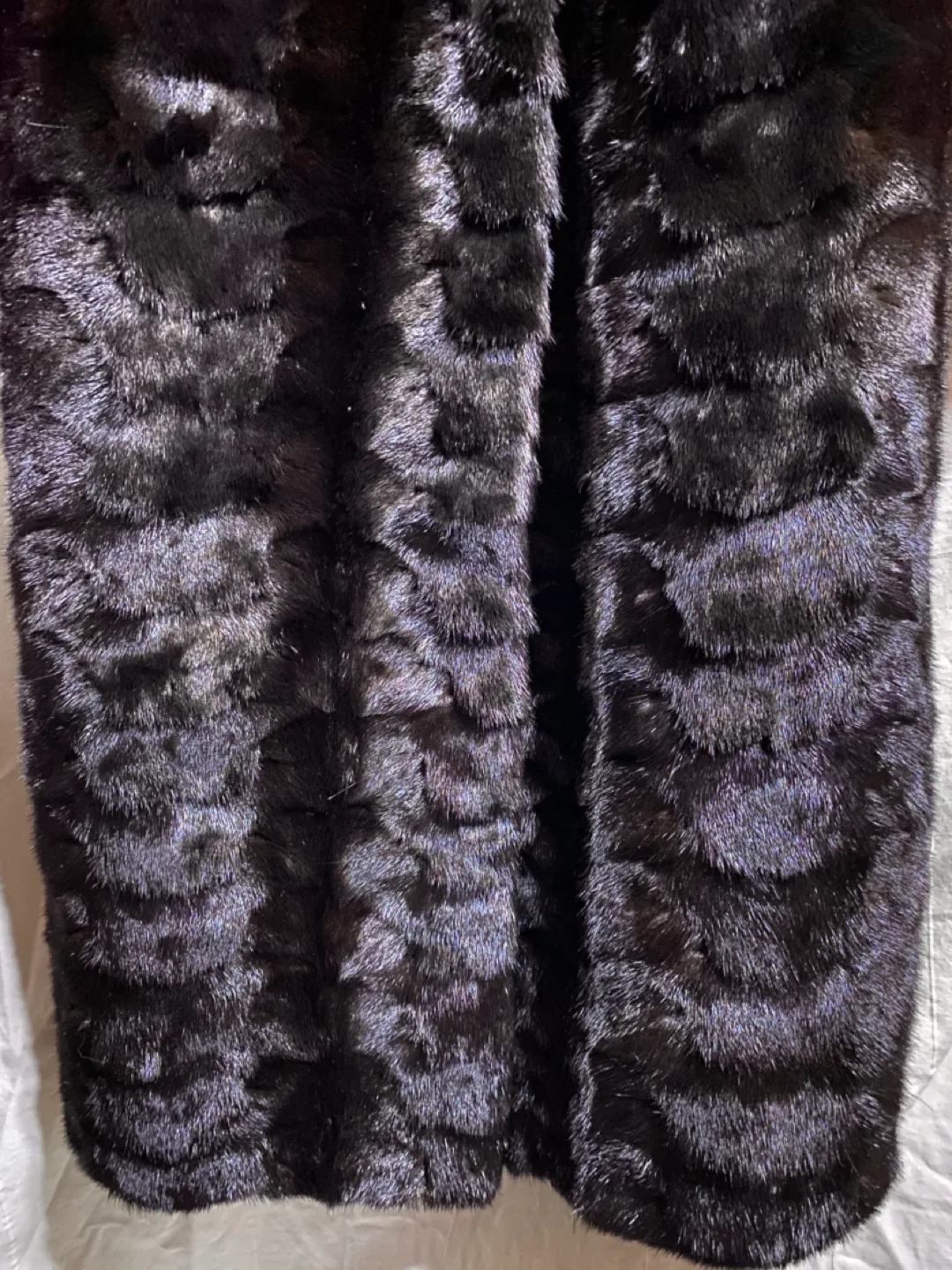 Vintage Mink Fur Coat- Chocolate Brown image indicator(4)