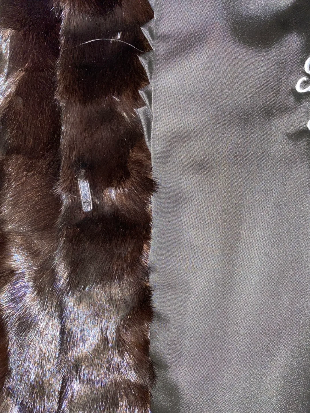 Vintage Mink Fur Coat- Chocolate Brown image indicator(7)