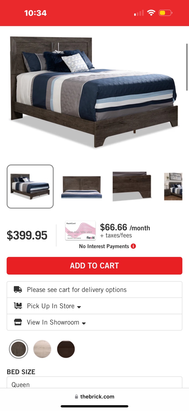 Queen Bed Frame brick - photo 4