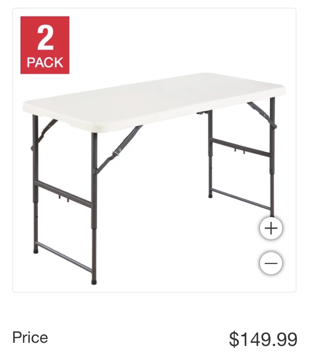 Folding Tables -  Great for Parties!