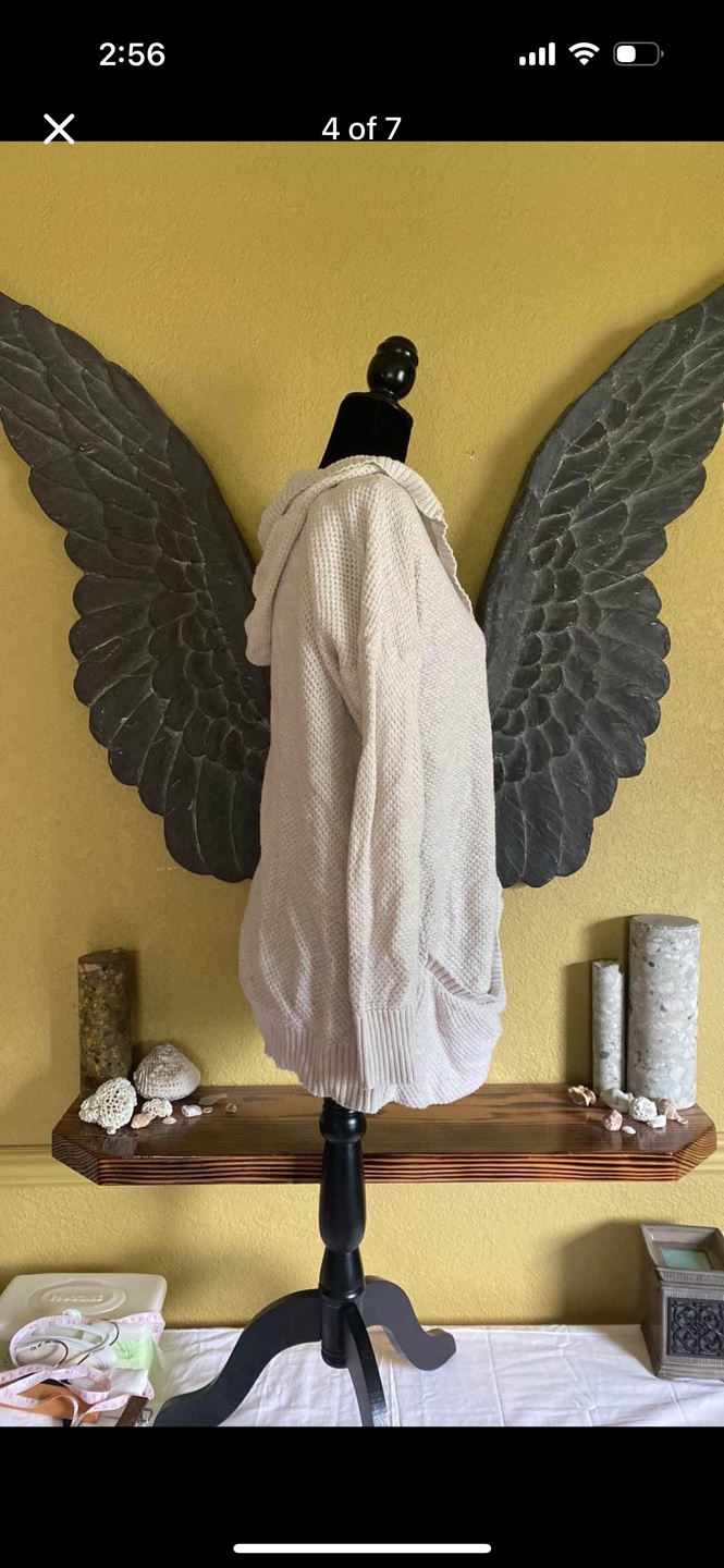 American Eagle Outfitters Knit Hooded Cardigan Sweater - photo 4