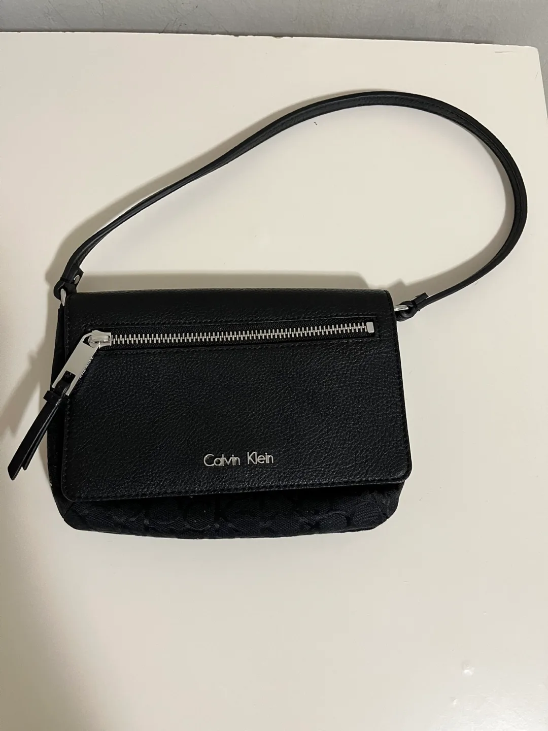 🏈Calvin Klein Black Mini purse image indicator(4)