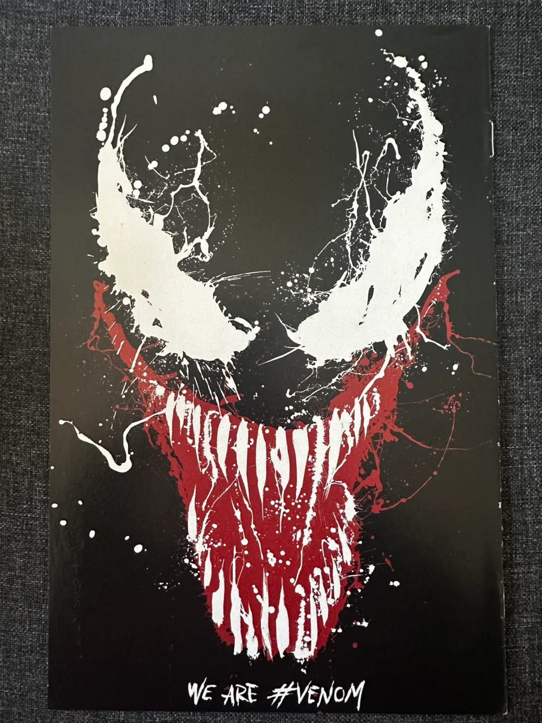 Custom  2018 Venom #1 Tom Hardy, Cover By Skan, Sony Movie image indicator(2)