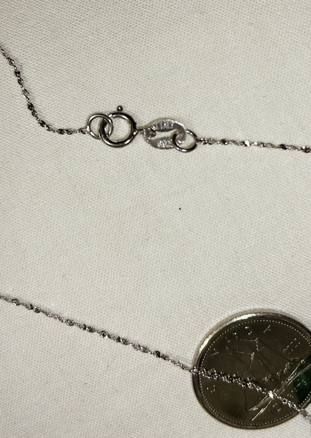 Jade Bead Sterling Silver Necklace image indicator(2)