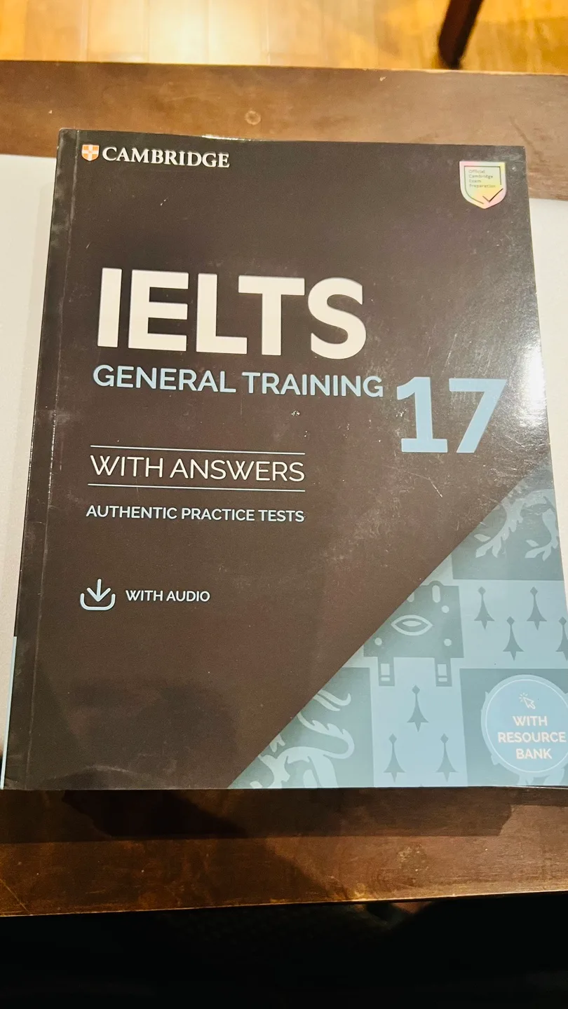 Cambridge IELTS General Training Practice Tests 12-19 image indicator(3)