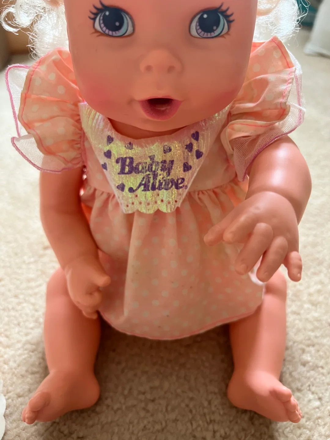 Vintage Baby Alive Doll with Accessories 🏈 image indicator(2)