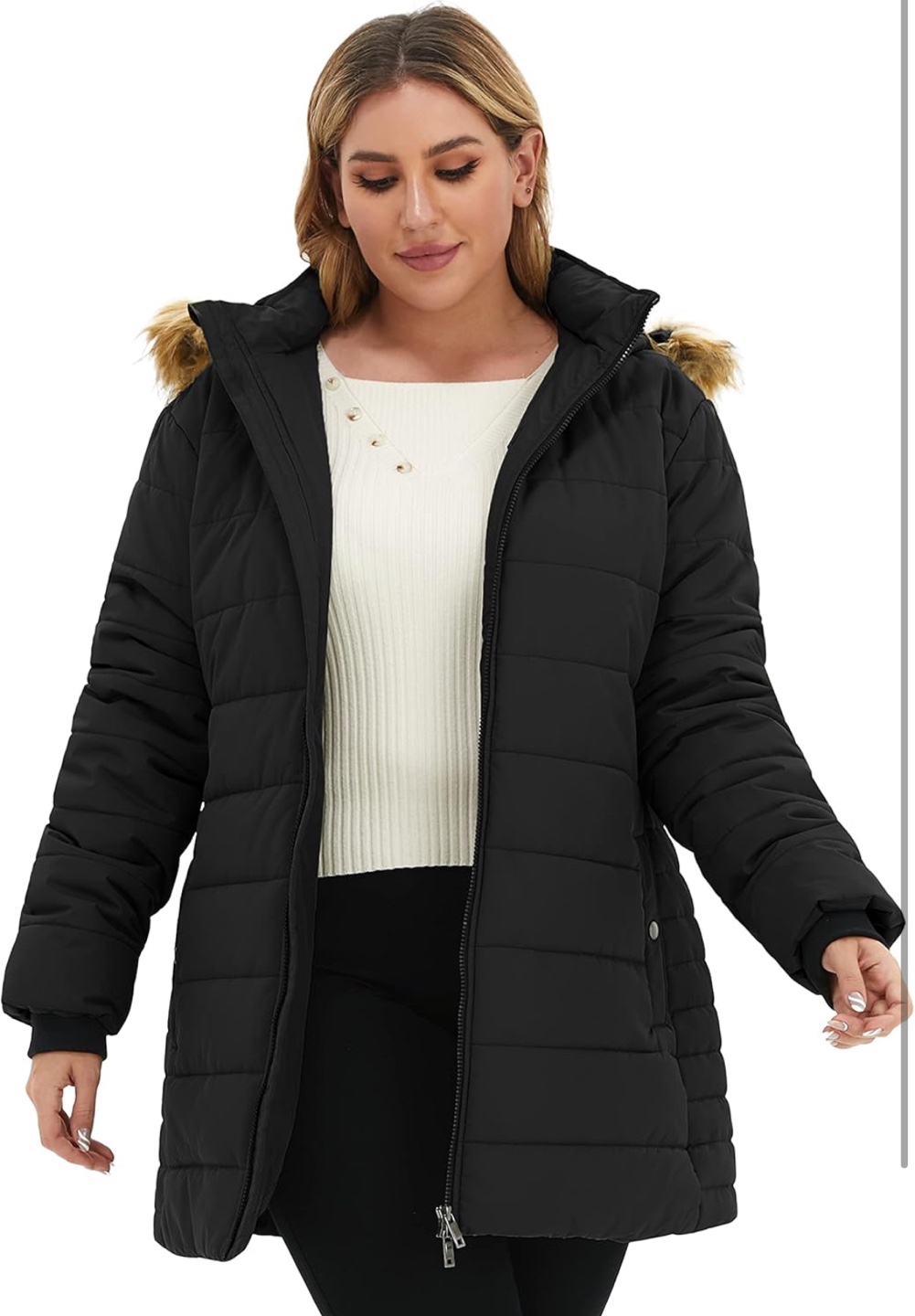 NEW! Soularge Winter Puffer Jacket with Hood - photo 2