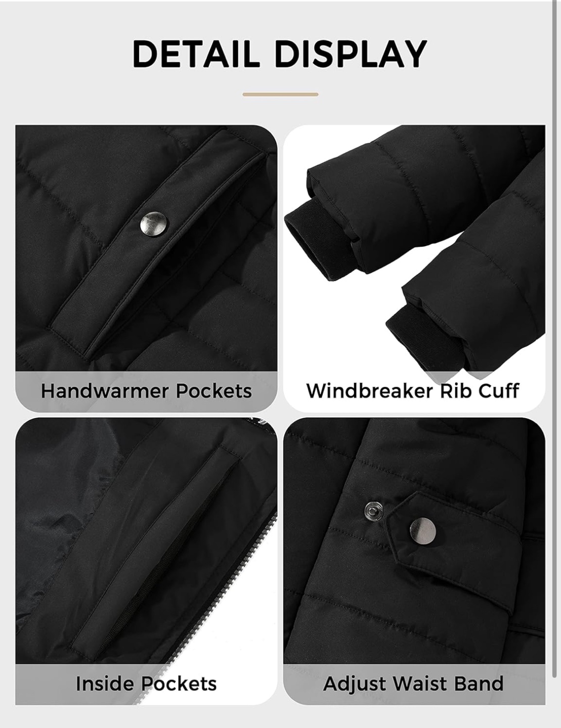 NEW! Soularge Winter Puffer Jacket with Hood - photo 4