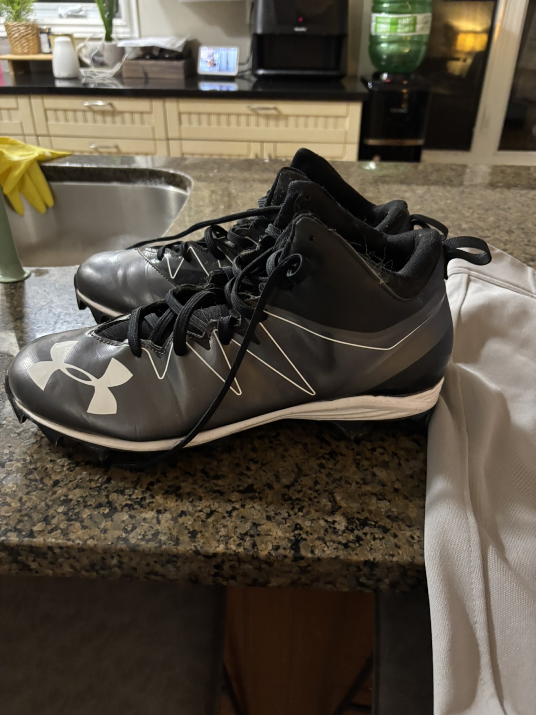 Baseball pants and shoes