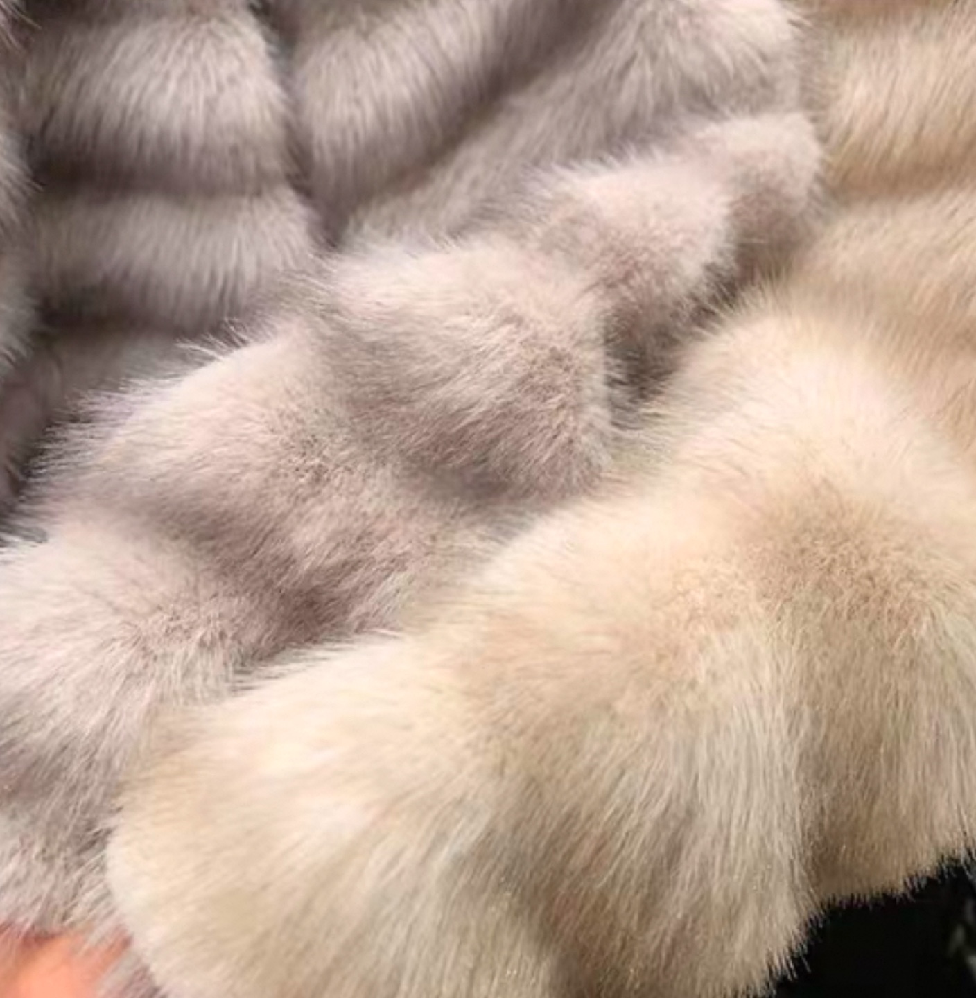 Luxurious Faux Fur Hooded Jacket - photo 4