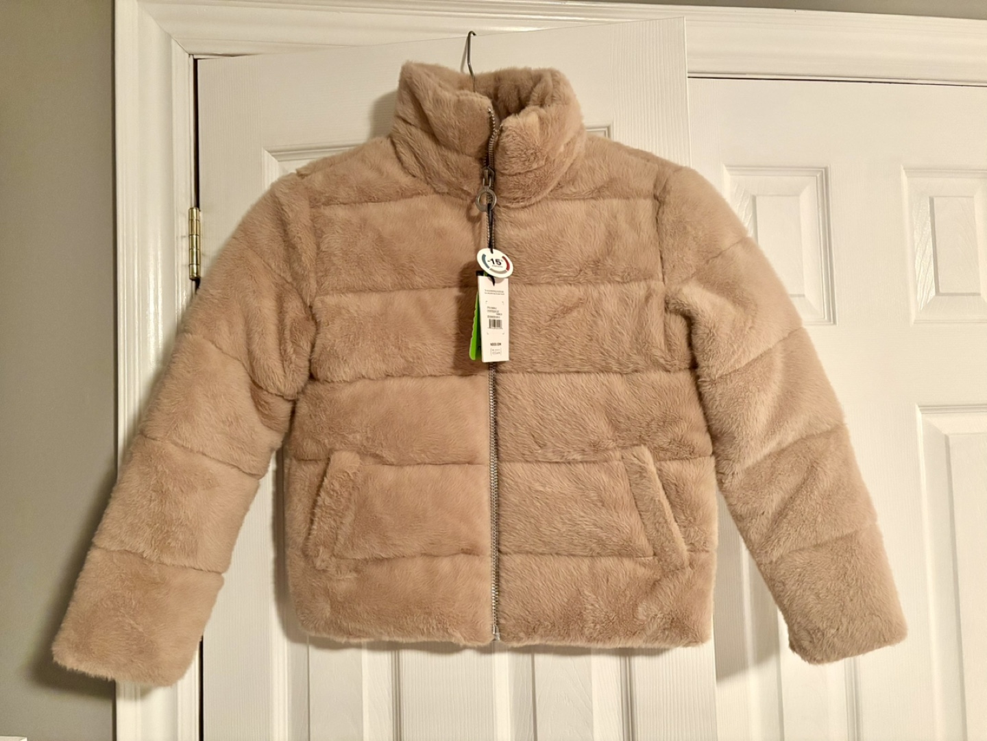Lightweight Faux Fur Puffer Jacket - Canadian Designer Noize