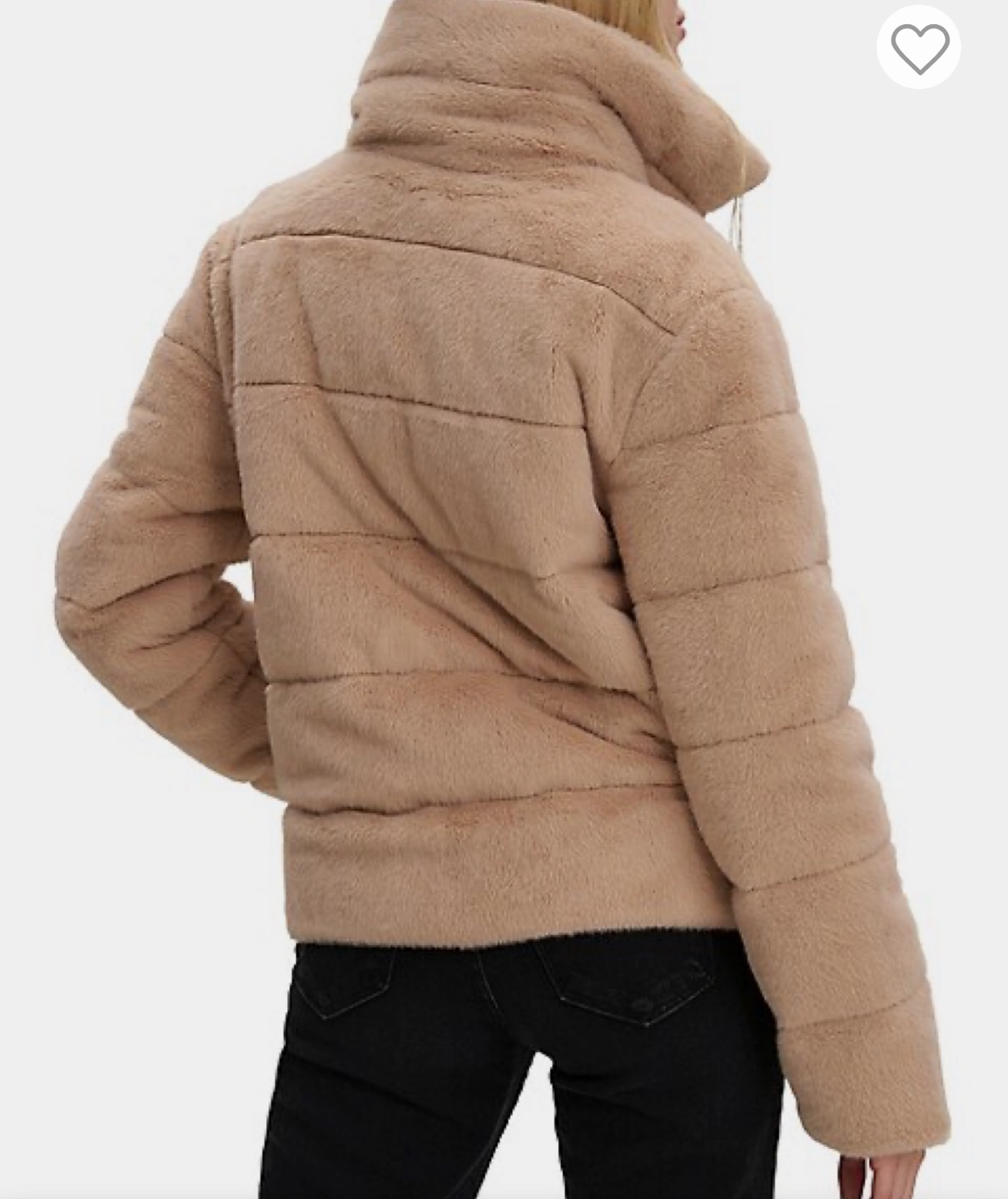 Lightweight Faux Fur Puffer Jacket - Canadian Designer Noize - photo 4