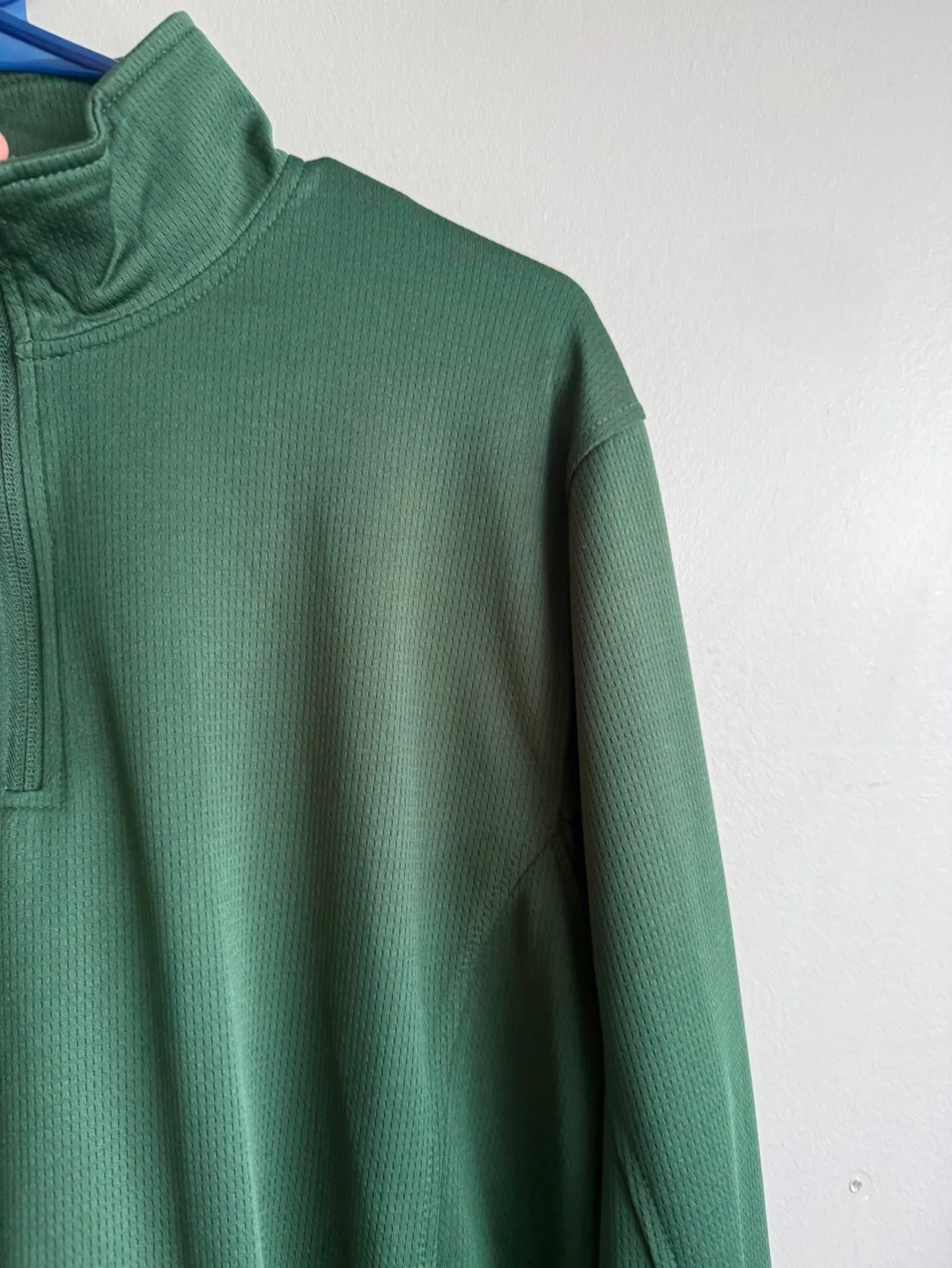 Microsoft Branded Green Quarter-Zip Pullover🏈 image indicator(2)