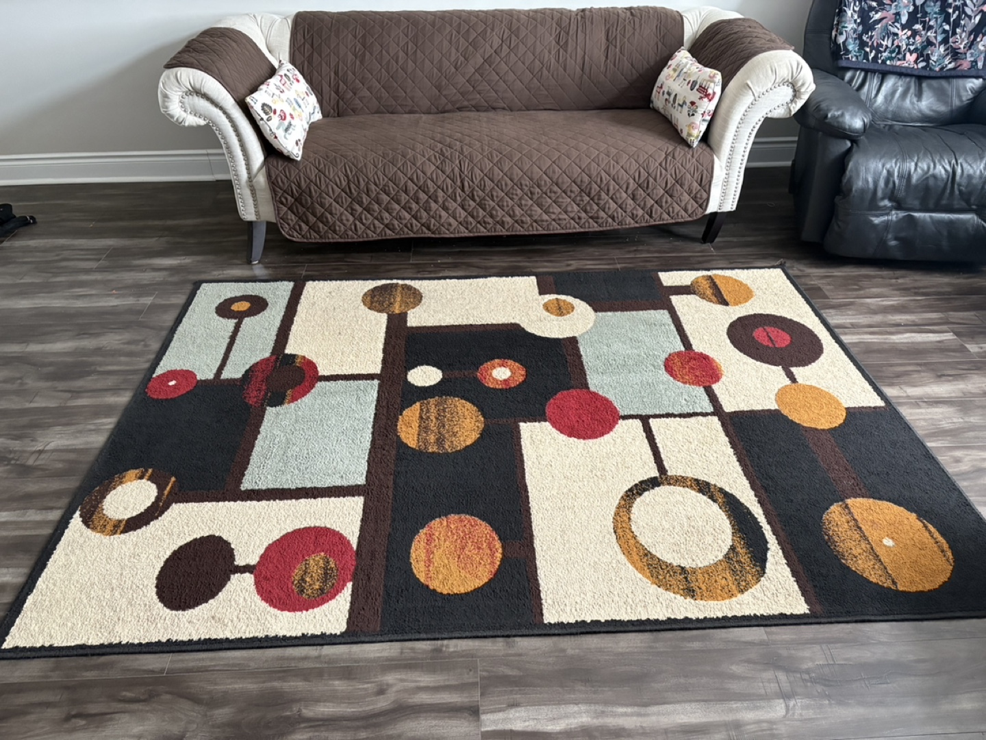 Modern Abstract Area Rug