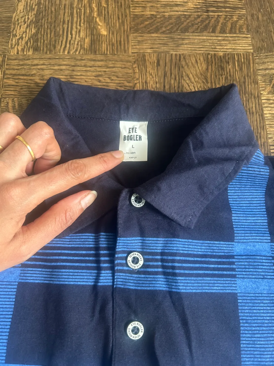 Eye Bogler Long Sleeve Polo Shirt  buy before March 28 image indicator(2)