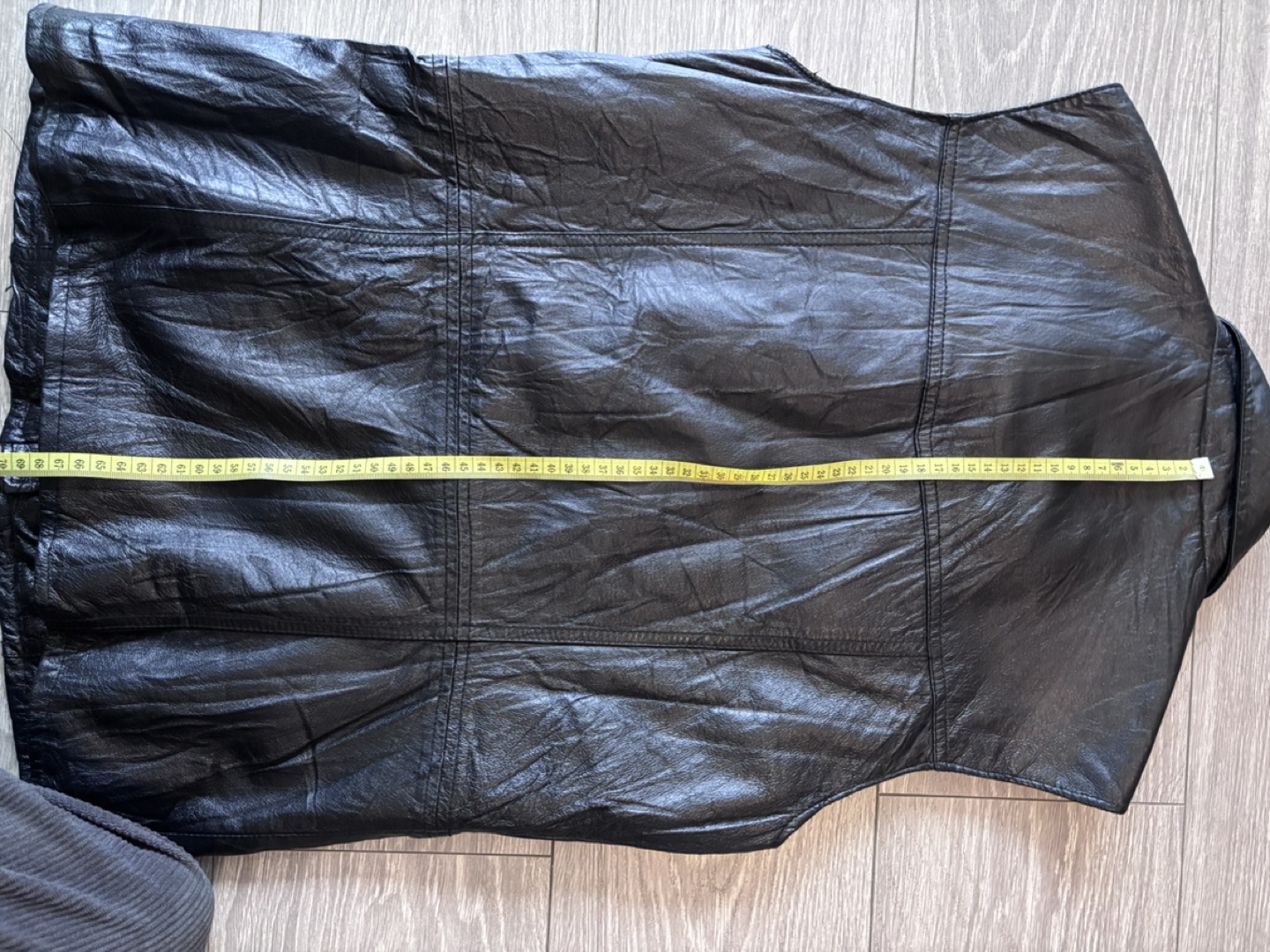 Vintage Biker Leather Vest - Size Small - photo 5