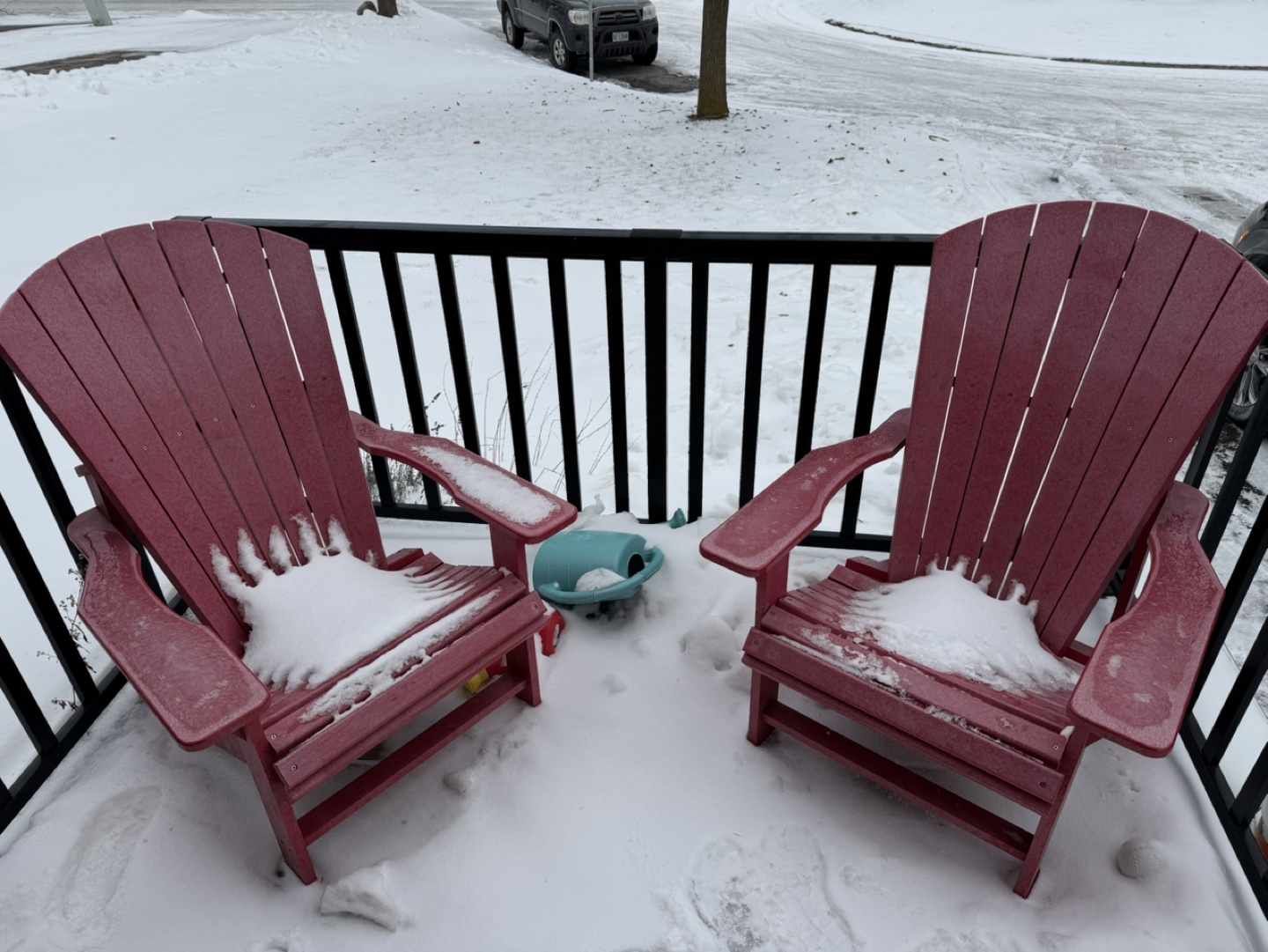 Red Muskoka Chairs