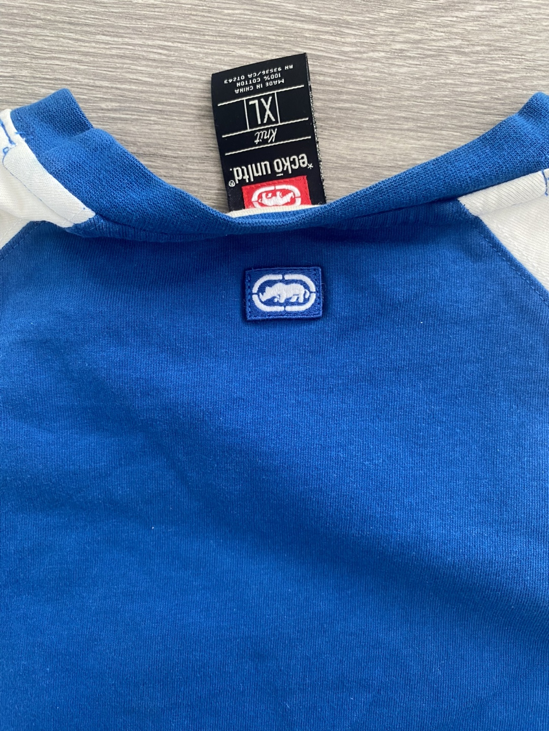 Eckō Unltd. Men's XL Blue Baseball T-Shirt - photo 4