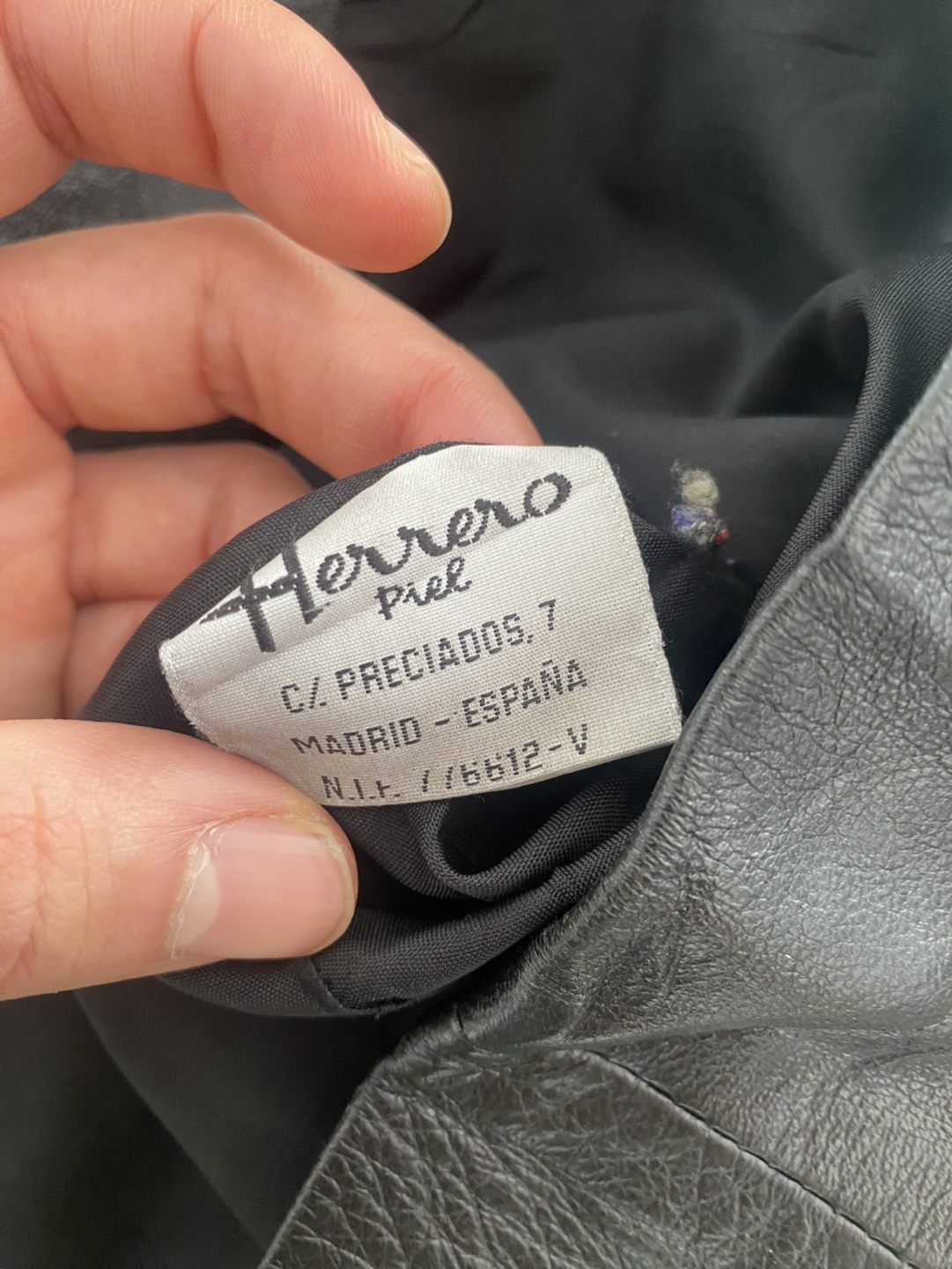 Manuel Herrero Leather Blazer Jacket Size 46 - photo 5