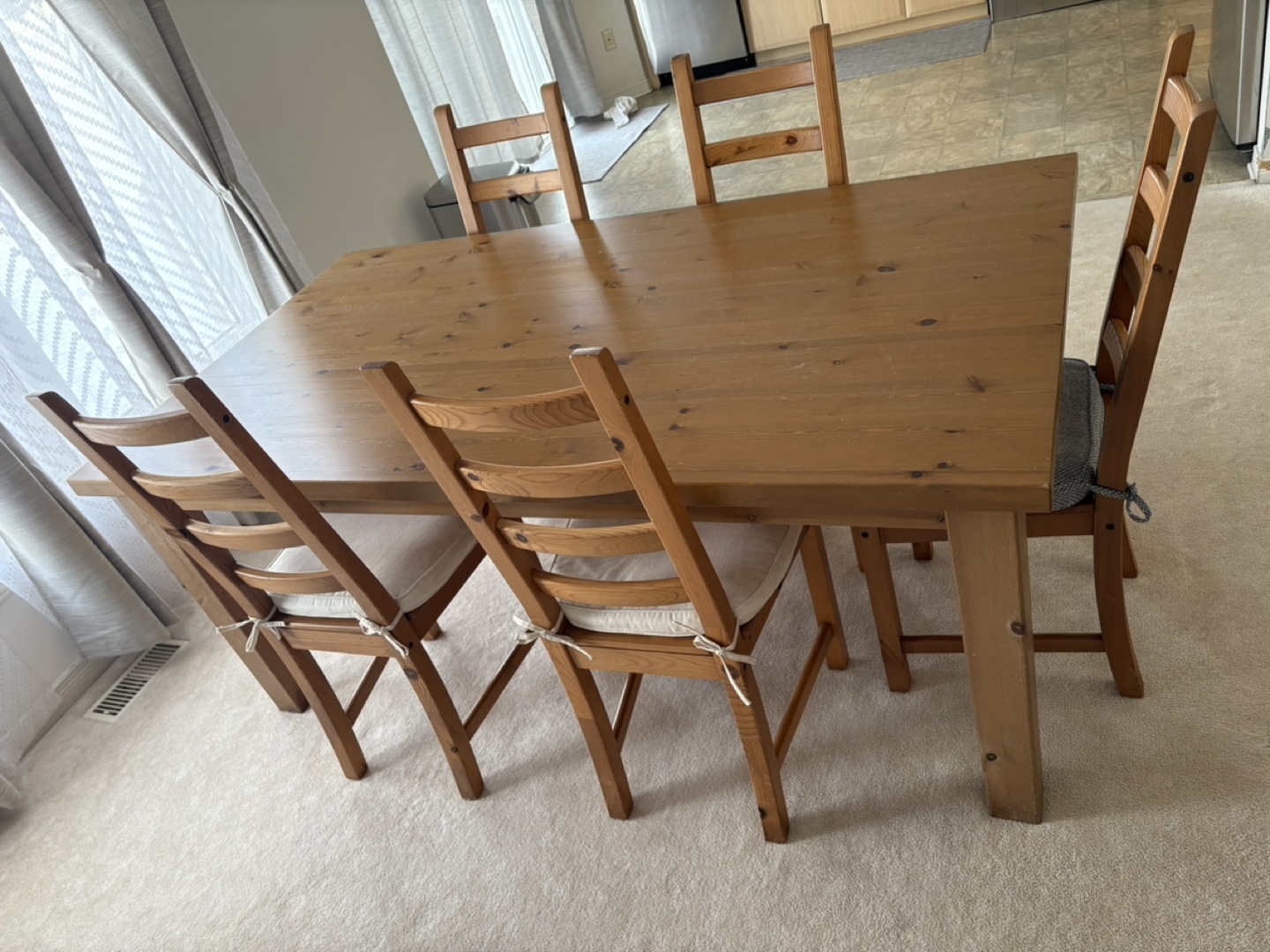 Dining Table and Chairs Set - photo 3