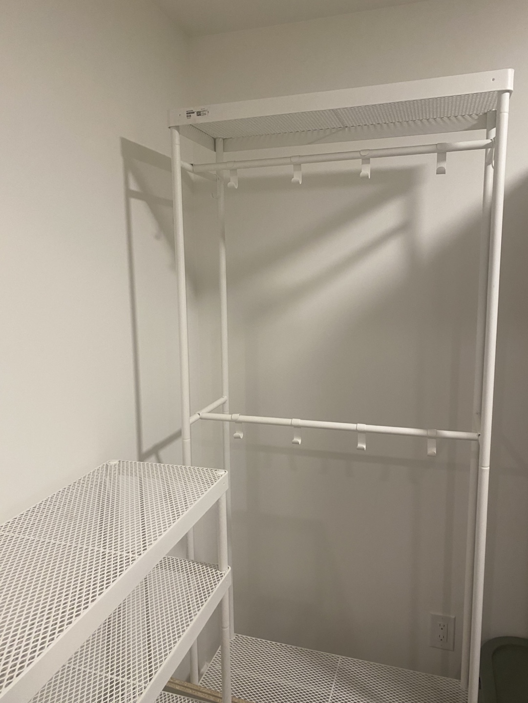 IKEA MACKAPÄR Coat and Shoe Rack - White - photo 2