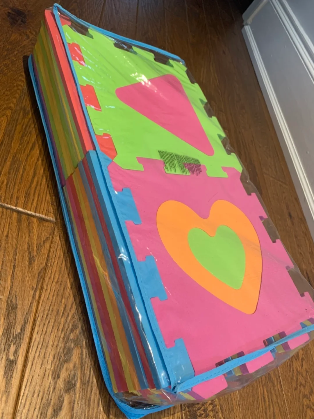 Baby Play Mat - Foam Puzzle Tiles with Numbers, Letters & Shapes image indicator(3)