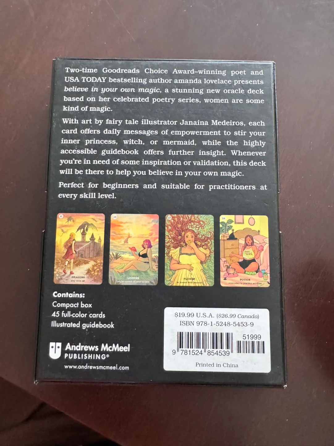 Believe in Your Own Magic Oracle Deck by Amanda Lovelace image indicator(3)