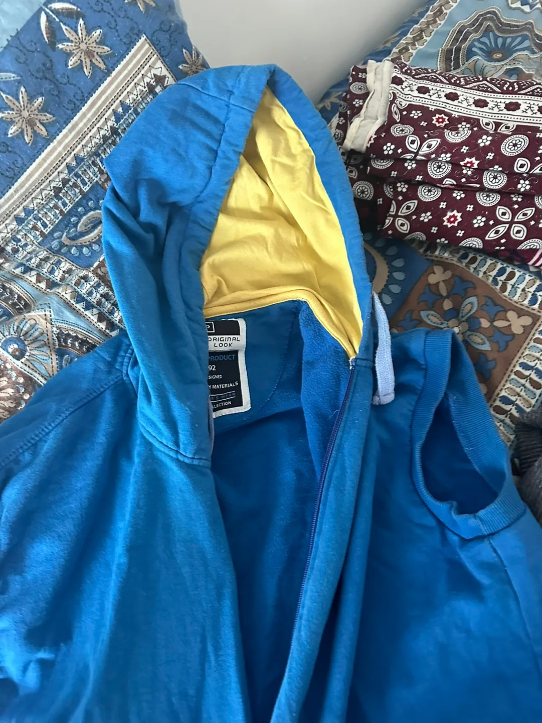 Umbro Men's Sleeveless Zip-Up Hoodie image indicator(3)