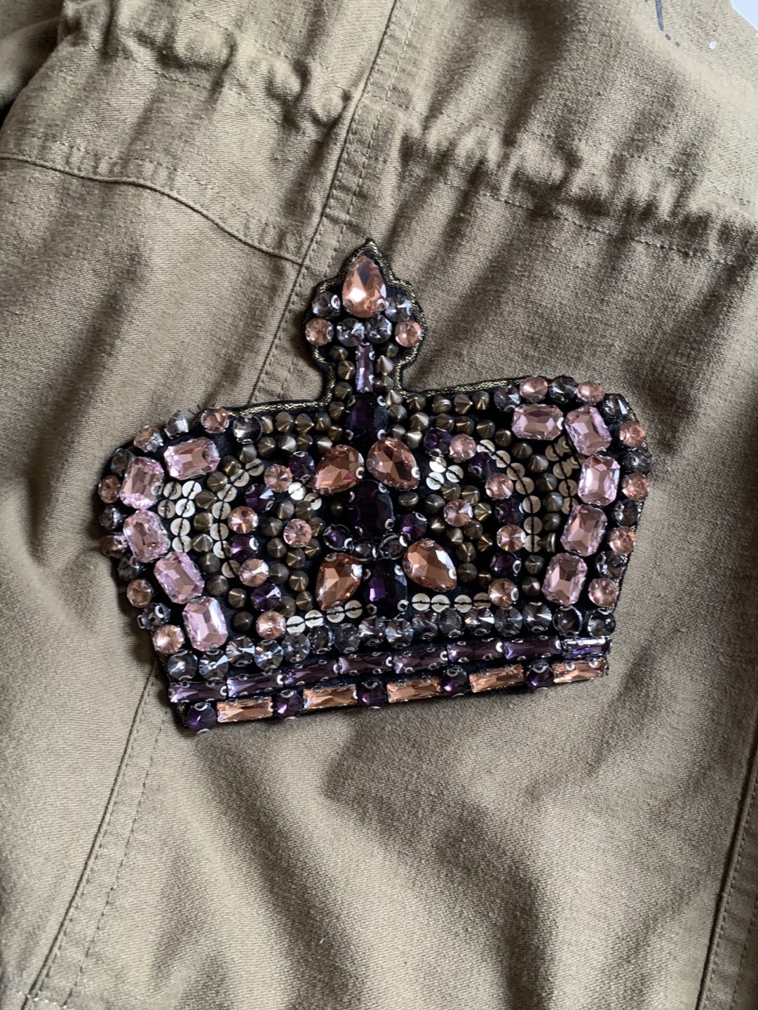 Unique embellished military jacket - photo 3