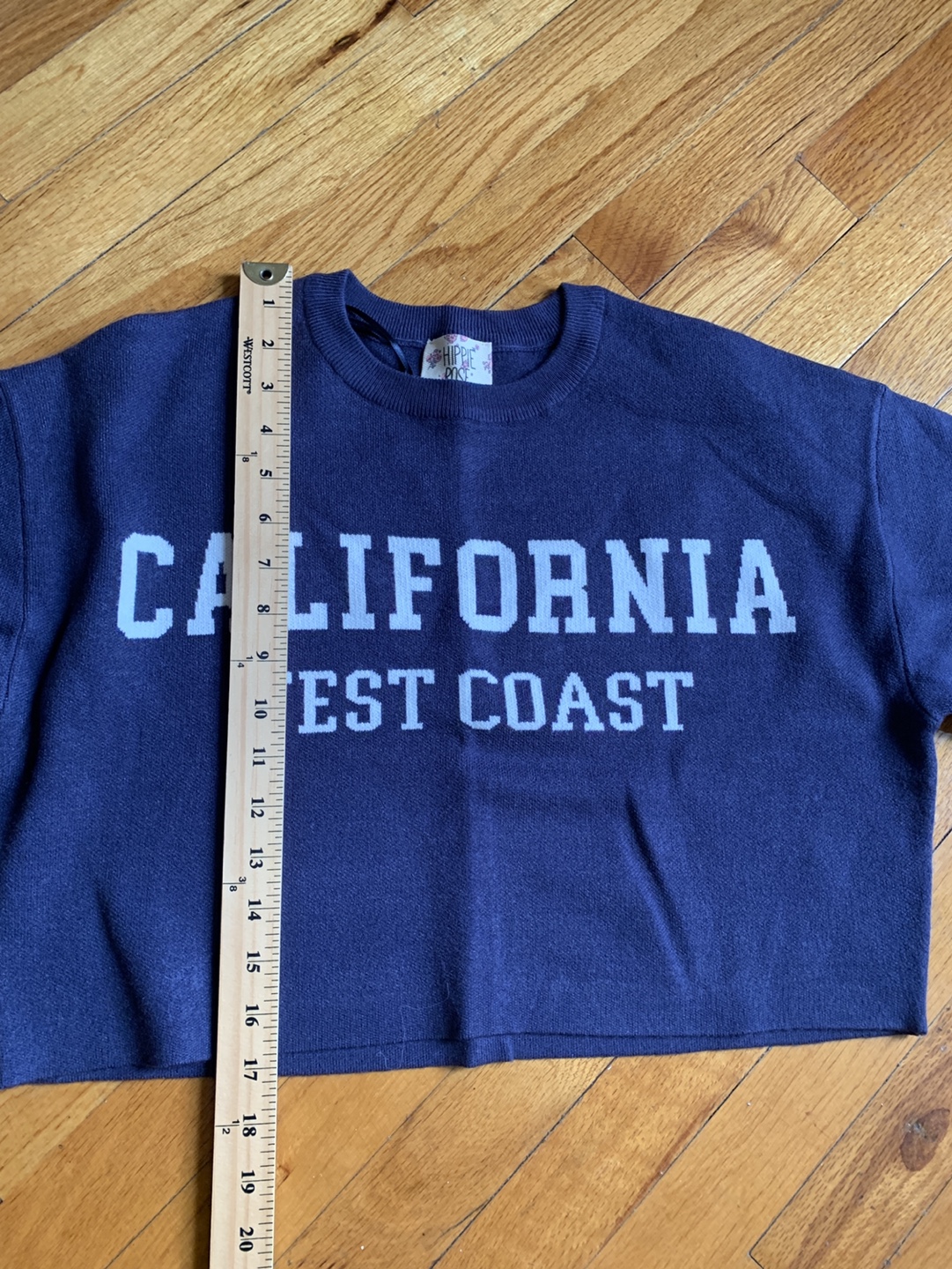 Hippie Rose California West Coast Cropped Sweater - photo 3