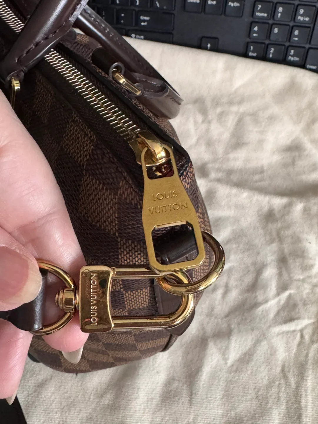 Authentic Louis Vuitton Siena PM image indicator(9)