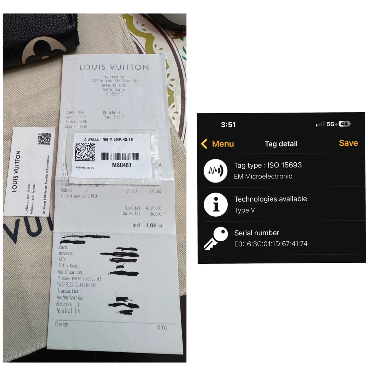 Louis Vuitton Zippy Wallet - Monogram Empreinte image indicator(9)