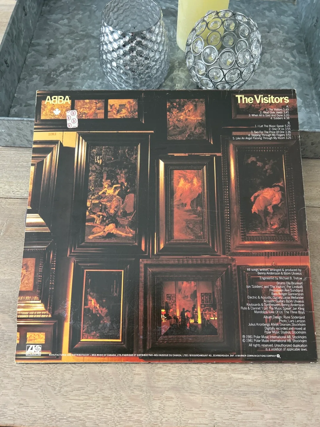 ABBA - The Visitors Vinyl Record image indicator(3)