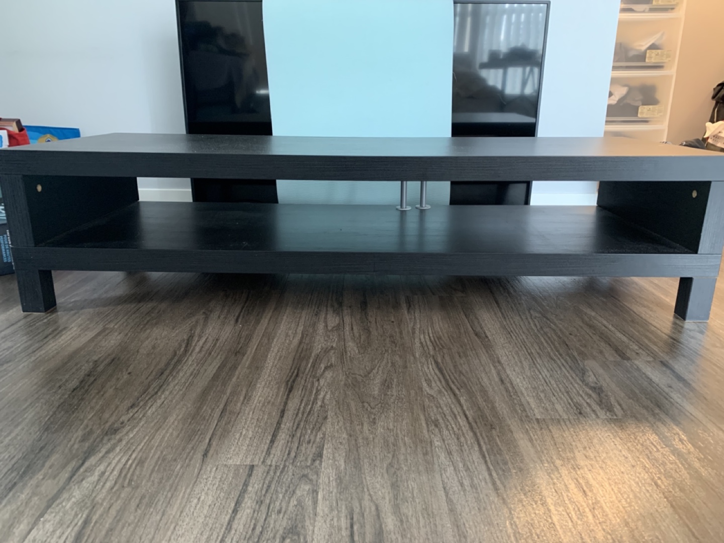 IKEA LACK TV Bench - Black-Brown - photo 3