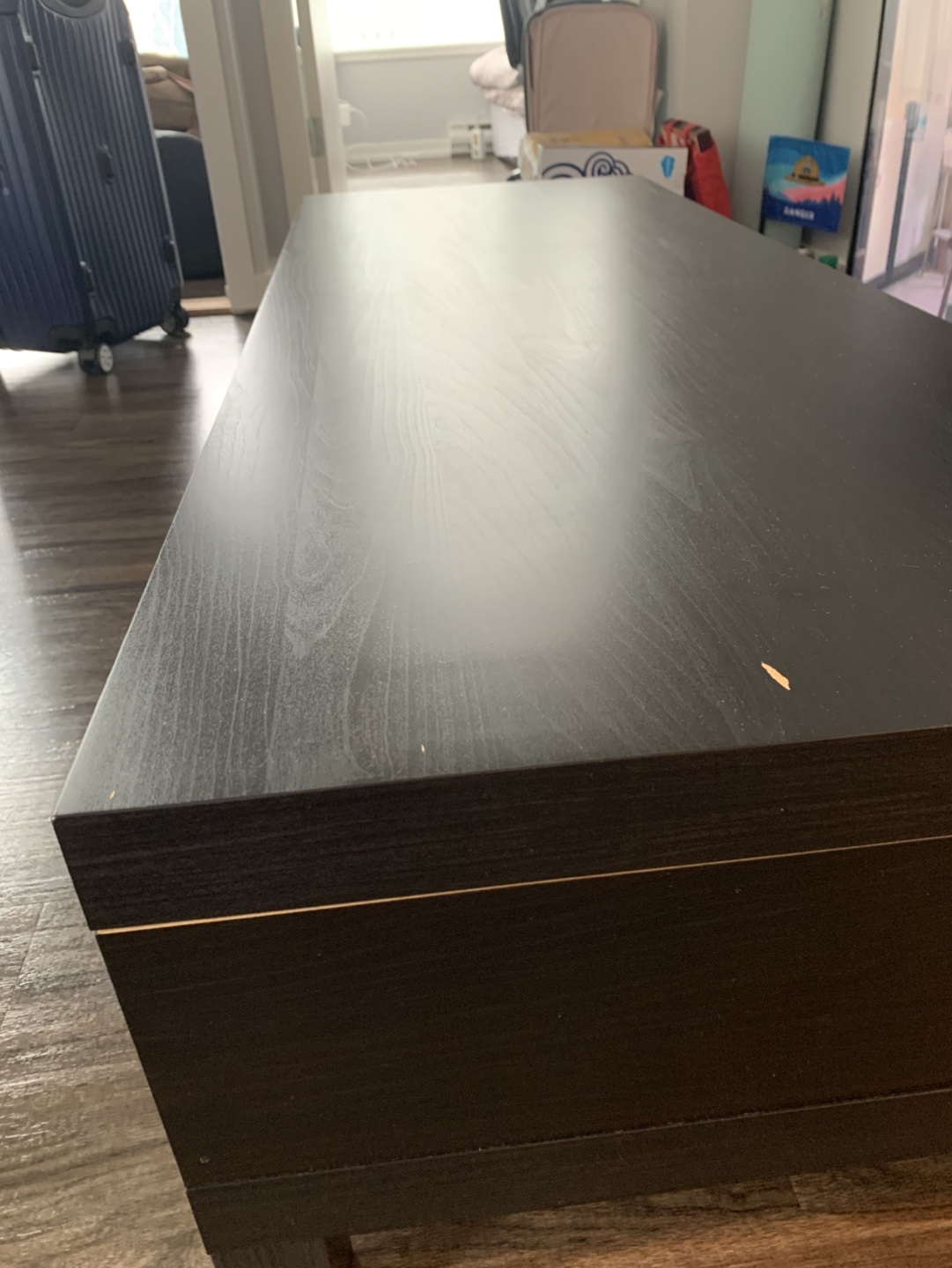 IKEA LACK TV Bench - Black-Brown - photo 2