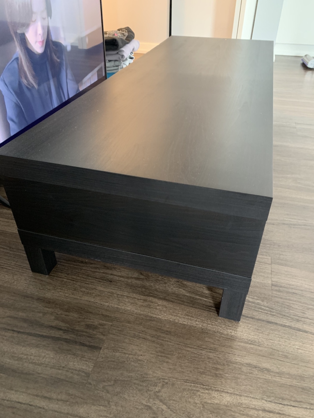 IKEA LACK TV Bench - Black-Brown