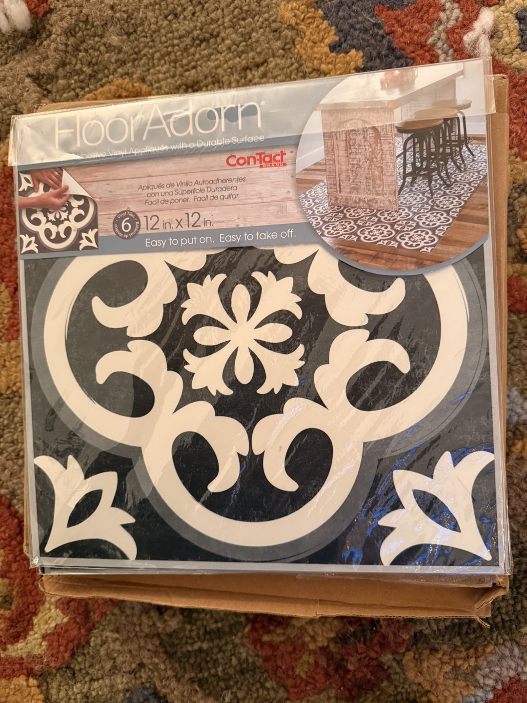 Peel and Stick Vinyl Floor Tiles