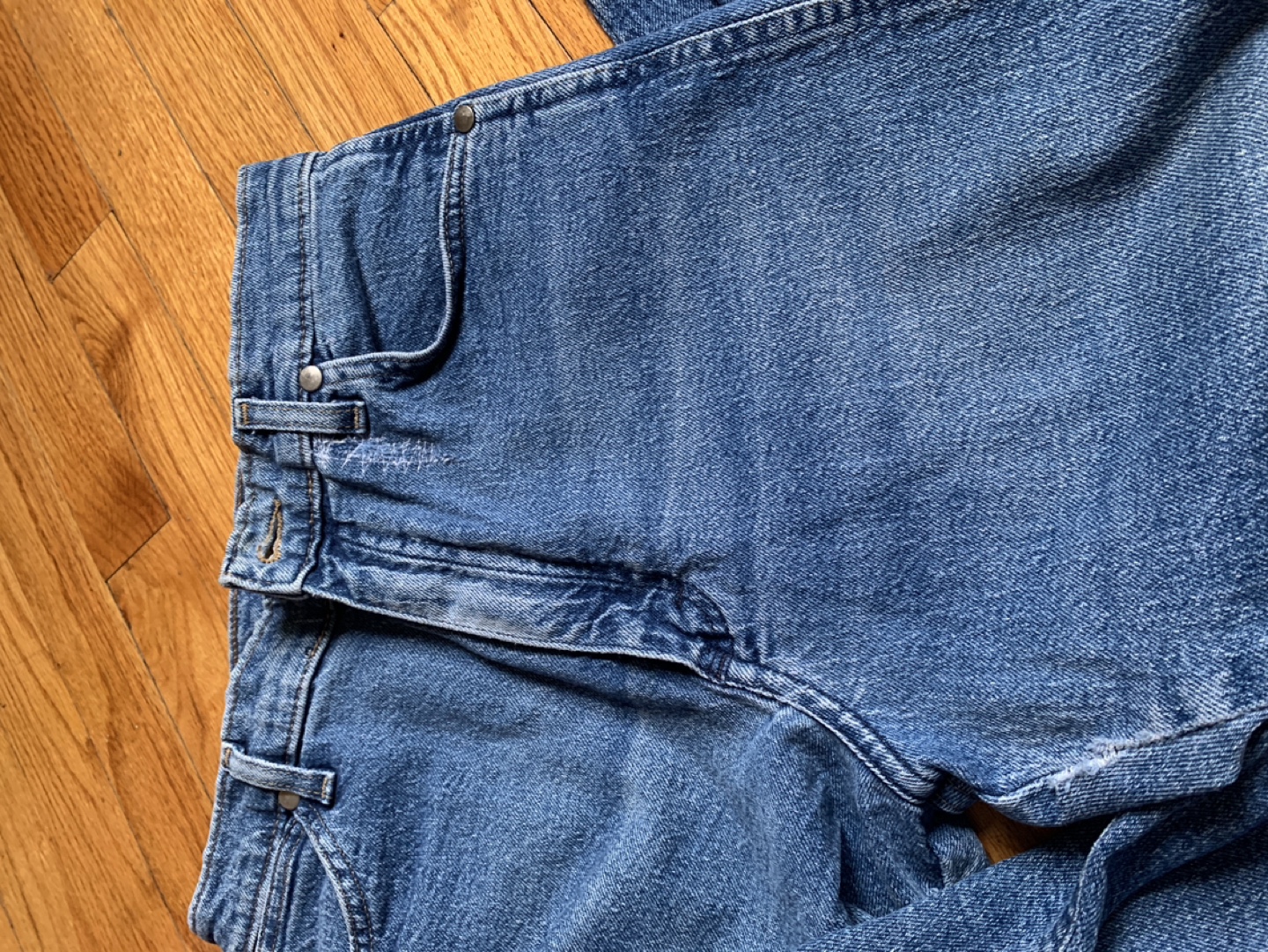 Wrangler 90s Blue Jeans, Size 9 - photo 4