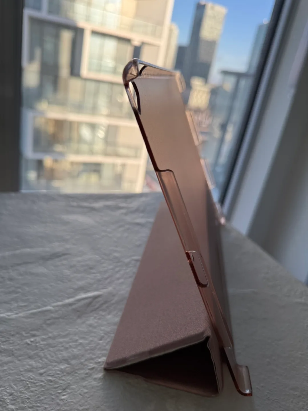 Rose Gold iPad Case with Stand image indicator(6)