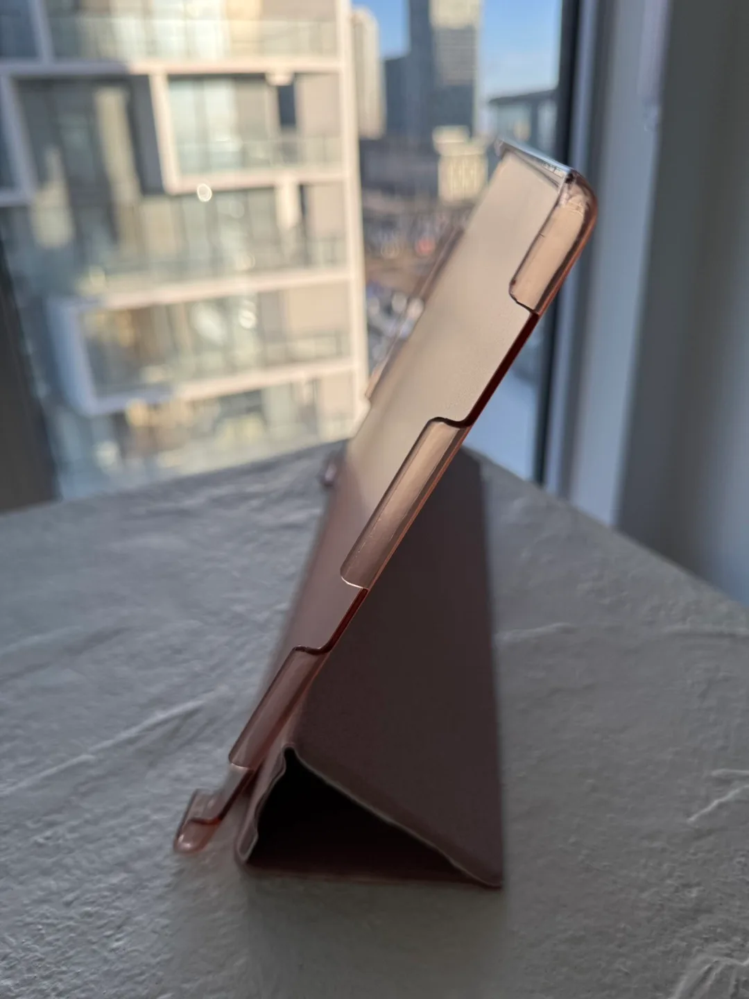 Rose Gold iPad Case with Stand image indicator(5)