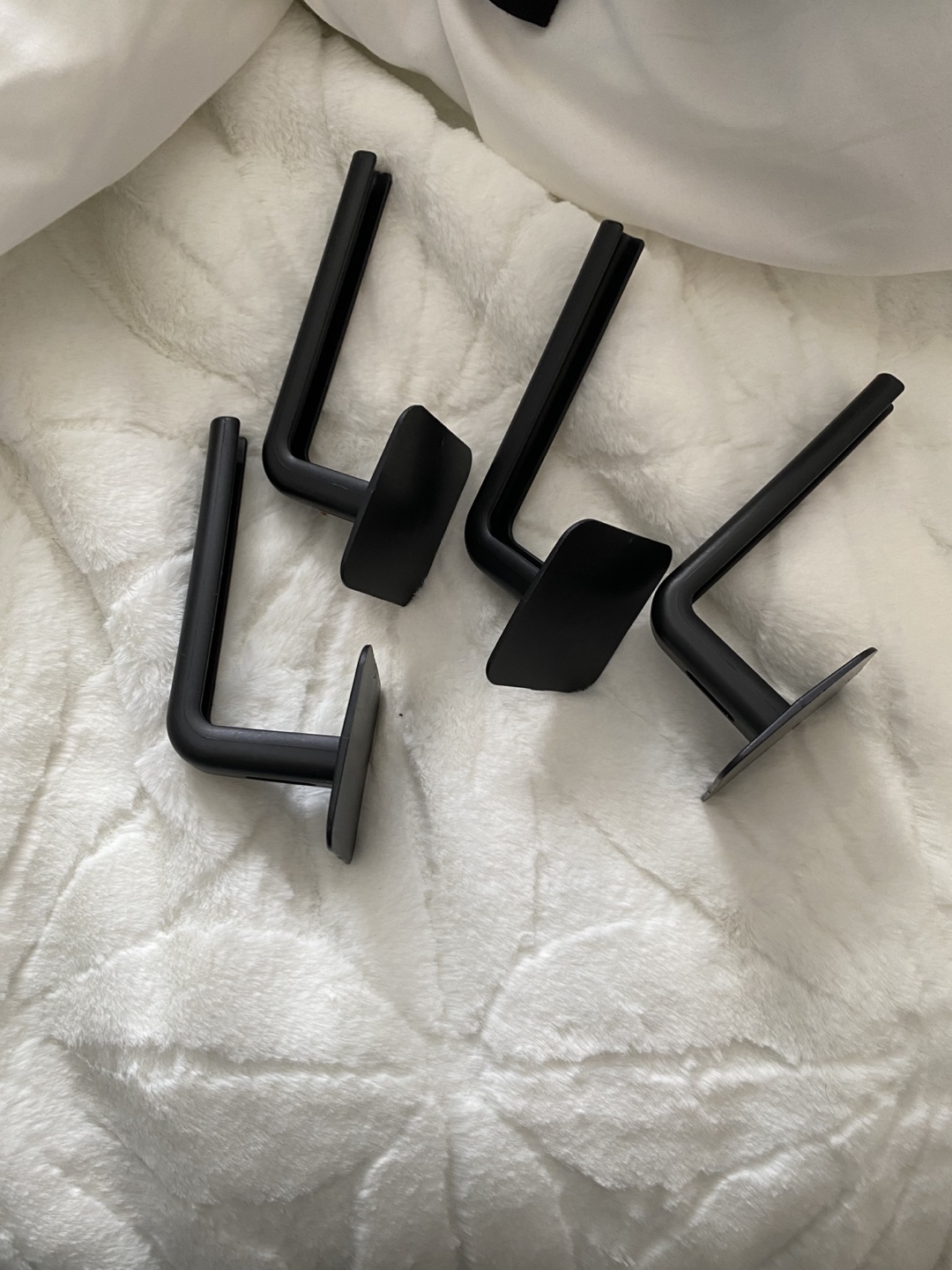 Set of 4 Black Hat Hooks - photo 2