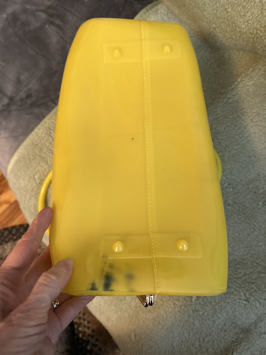 Yellow Jelly Handbag - photo 4