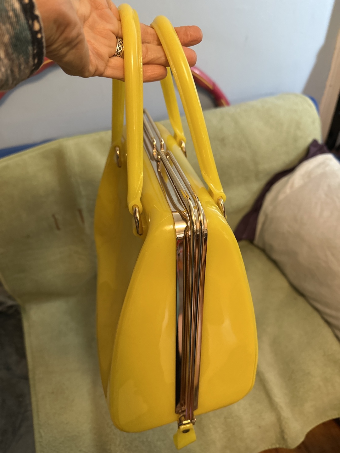 Yellow Jelly Handbag - photo 3