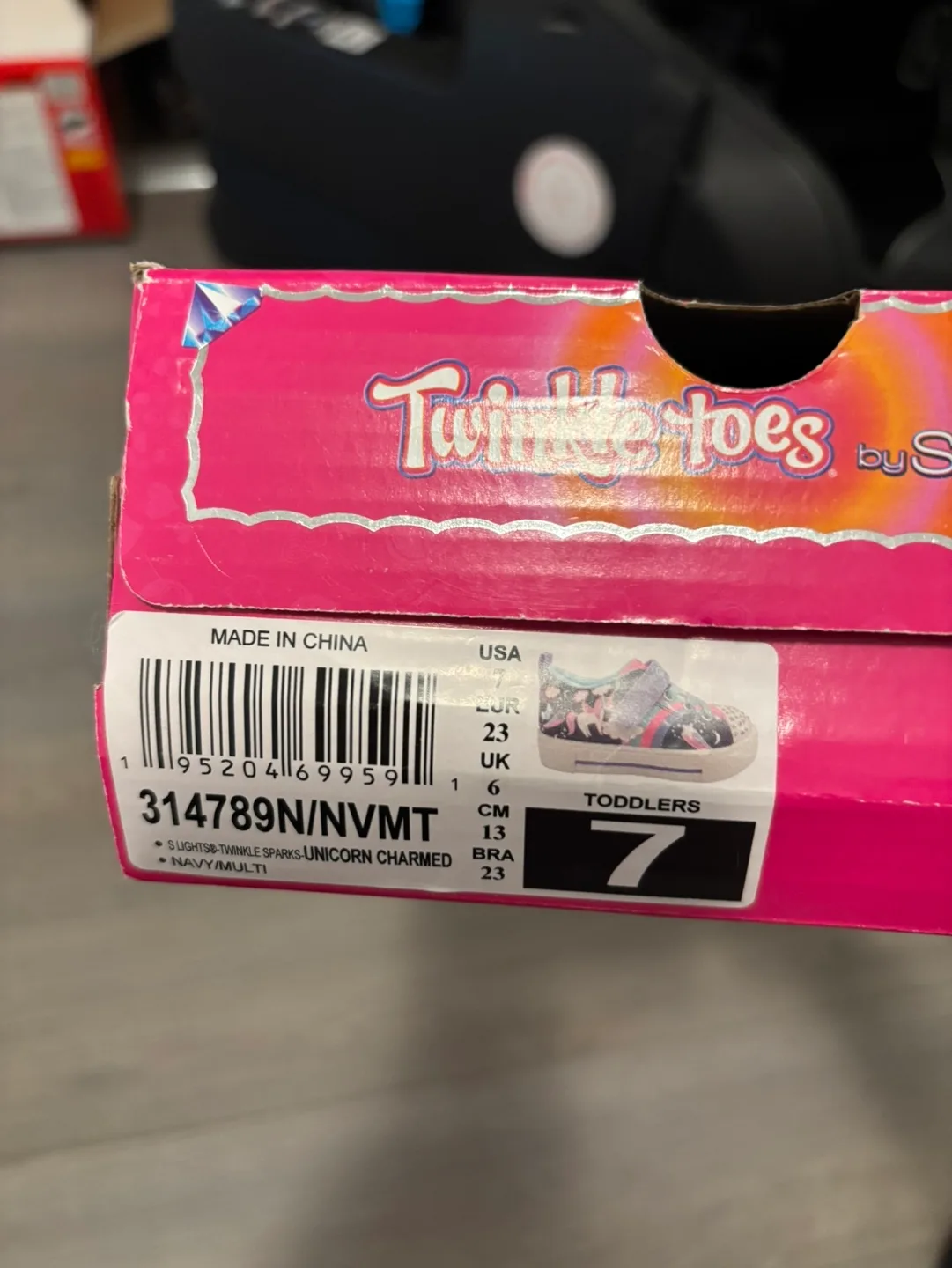 Twinkle Toes by Skechers Toddler Girls' Size 7 Sneakers image indicator(2)