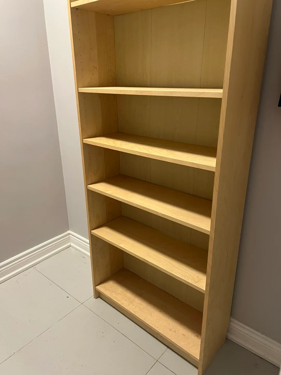 Tall Bookcase - Light Wood image indicator(2)