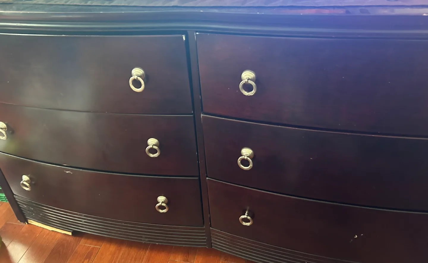Dark Brown Wooden Dresser thumbnail