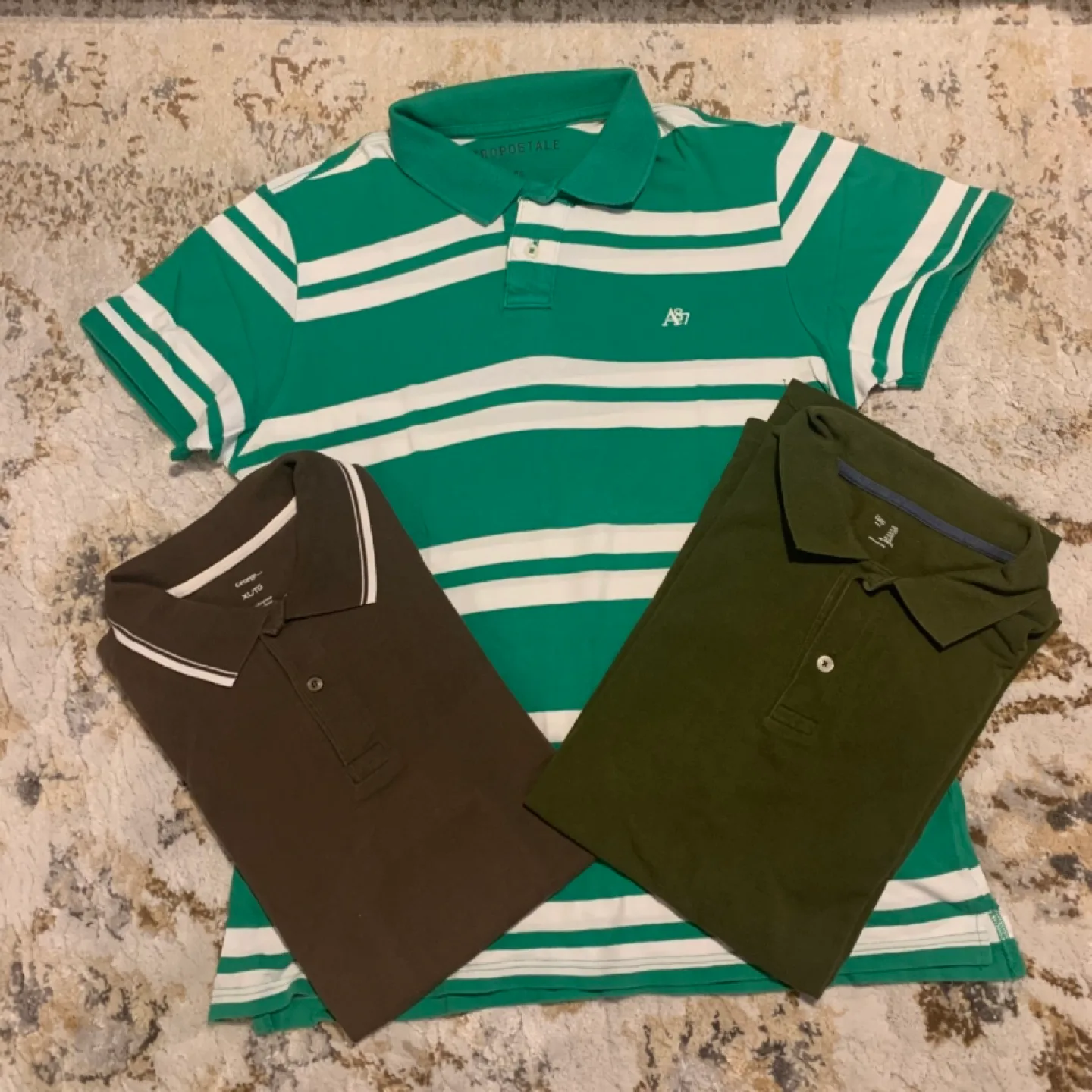 Three Men's Polo Shirts Bundle