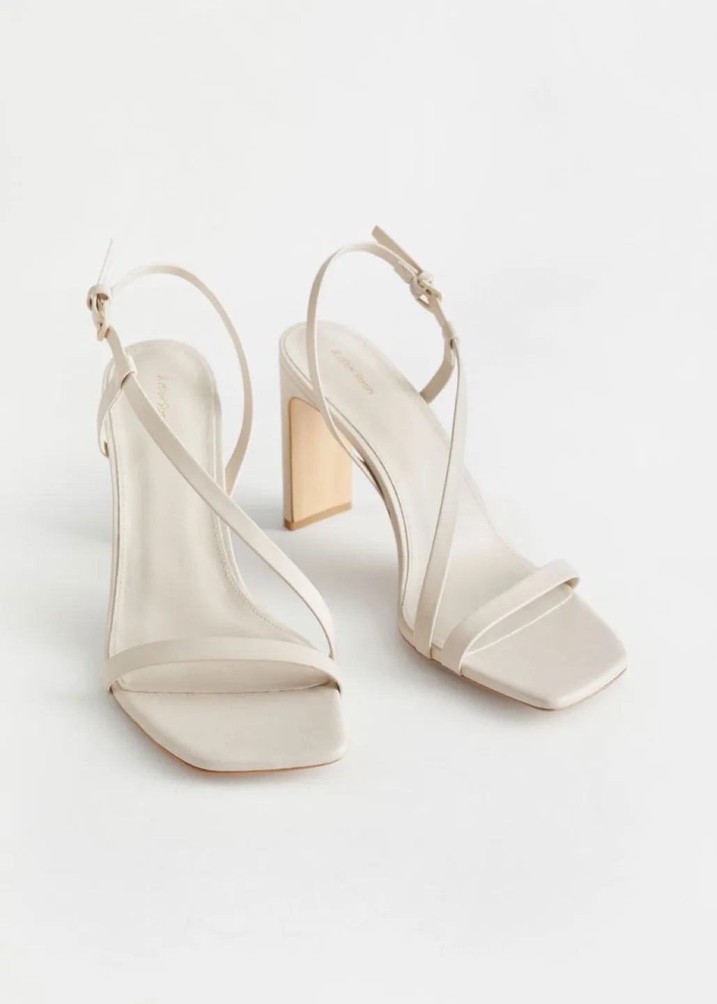 & Other Stories Vegan Leather Block Heel Sandals image indicator(6)